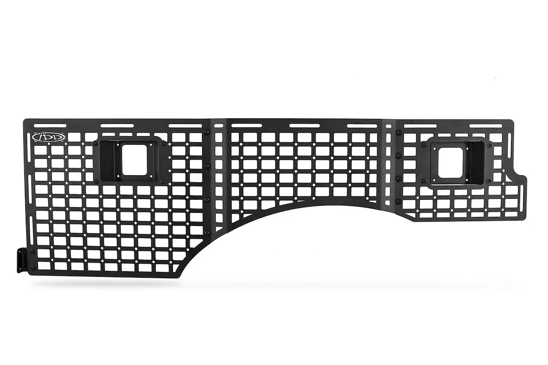 AC1101901NA-D – A.DESERT DES Molle Cargo Panel, Driver Side Full Bolt-On Cardinal Primer With Cardinal Hammer Topcoat
